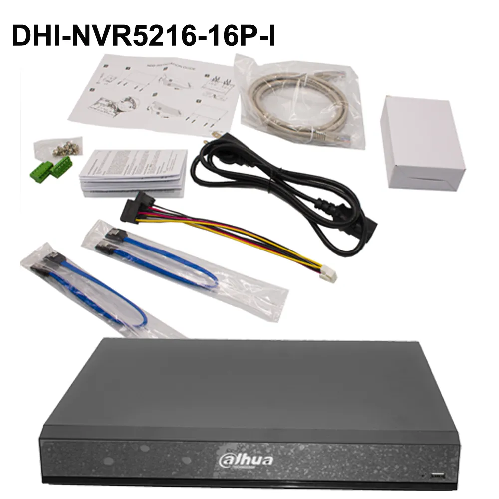 Dahua DHI-NVR4216-16P-I 6TB 4K 16-ch 1U NVR with Analytics 