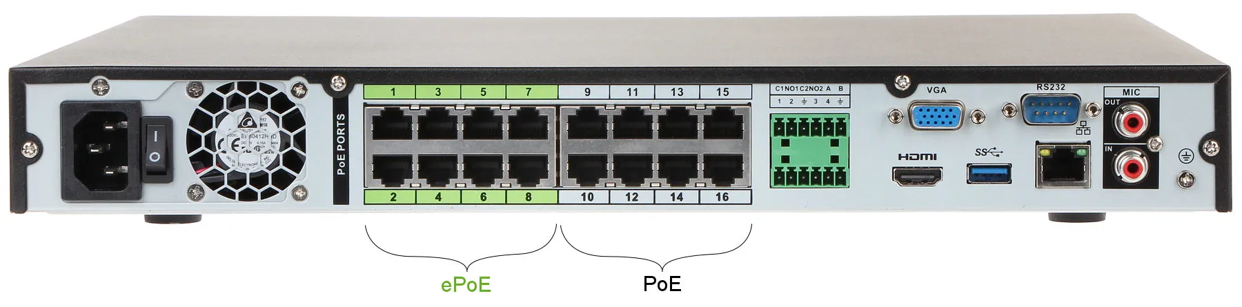 Dahua Technology NVR5216-16P-4KS2E