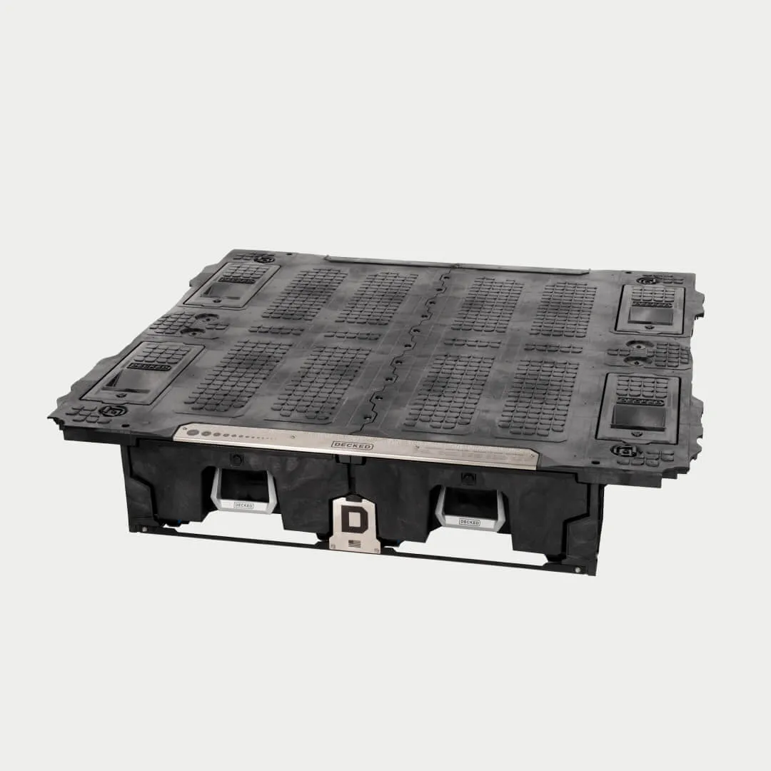 Decked Drawer system -GM Sierra or Silverado 8 Foot 1500 (2019-current) - New "wide" bed width