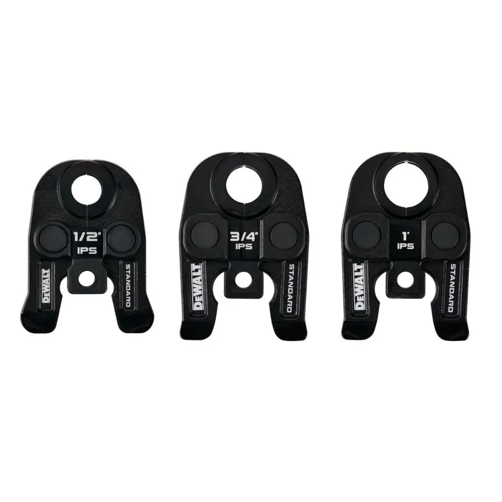 DEWALT DCE202K 1/2 in. to 1 in. Standard IPS Press Jaws Kit
