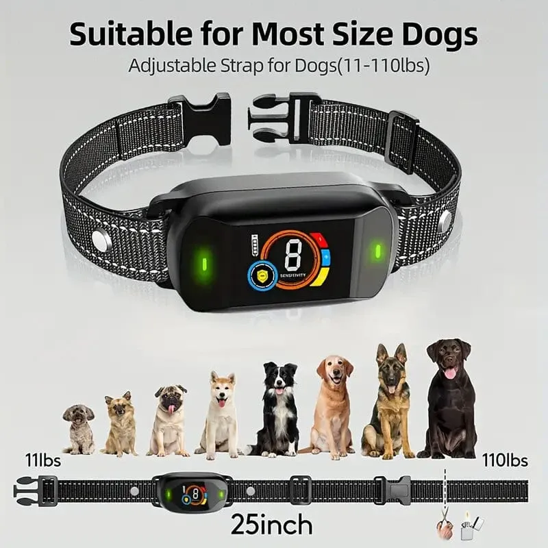 Dog Barking Collar Automatic Anti-Barking Device with Smart Sensors
