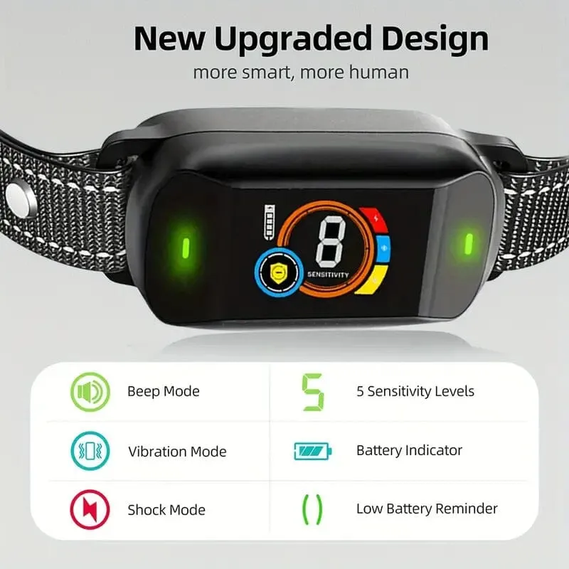 Dog Barking Collar Automatic Anti-Barking Device with Smart Sensors