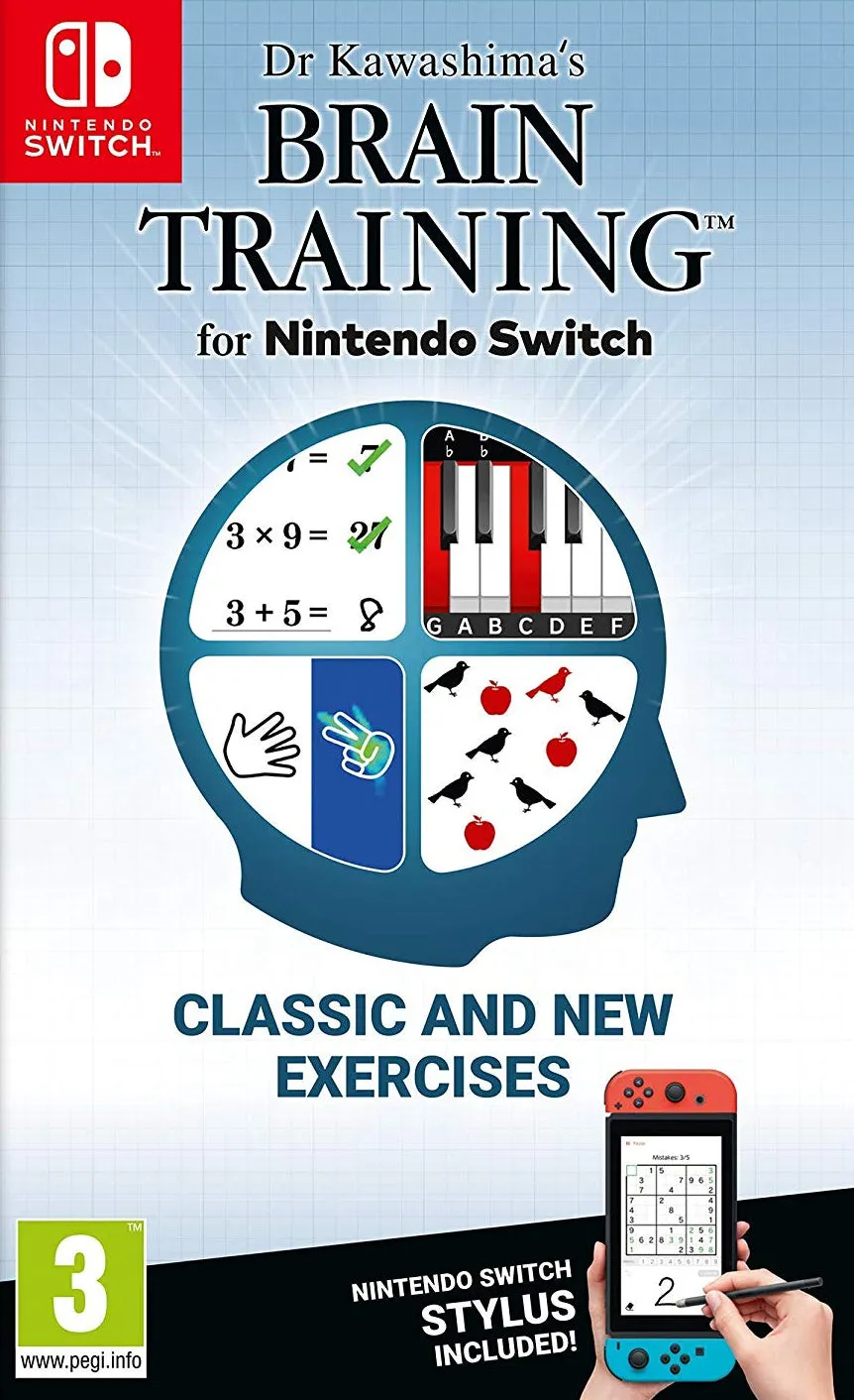 Dr Kawashima's Brain Training (Nintendo Switch)