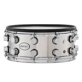 Drum-Tec Pro 3 Series E-Snare Drum 14x5.5 Stainless Steel