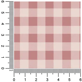 Dusty Pink Plaid | 18" Vinyl Roll