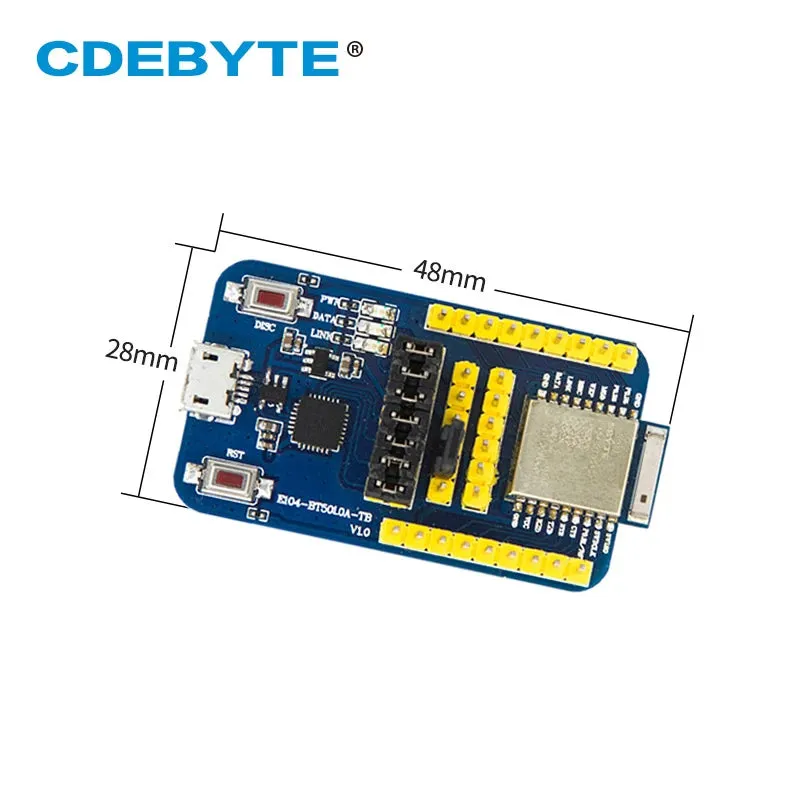 E104-BT5010A-TB nRF52810 USB Test Board Bluetooth Module BLE 5.0 For UART E104-BT5010A CDEBYTE