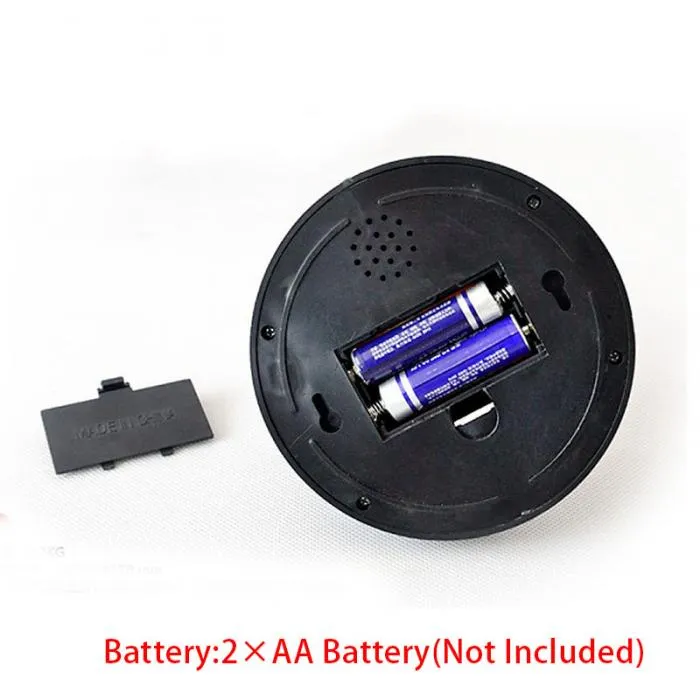 Fake Video Surveillance Dome Camera with Flashing Red LED Light