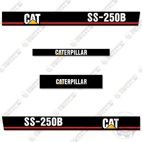 Fits Caterpillar SS250B Decal Kit Soil Stabilizer
