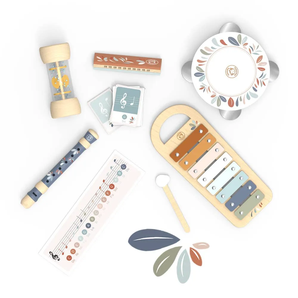 Five Instruments Musical Set
