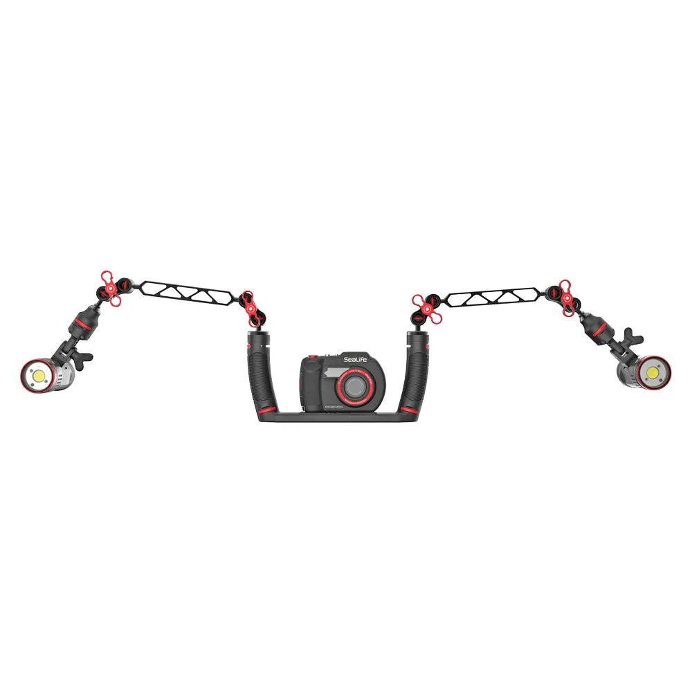 Flex-Connect Ball Arm Kit (Includes SL995/SL999 Ball Joints, SL9909 8” Ball Arm, 2x SL9907 1” Ball Clamps) 15”/38cm total length