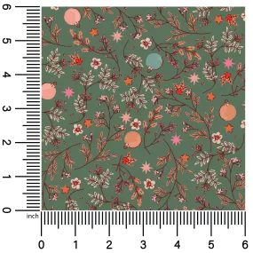 Floral Ornaments | 18" Vinyl Roll