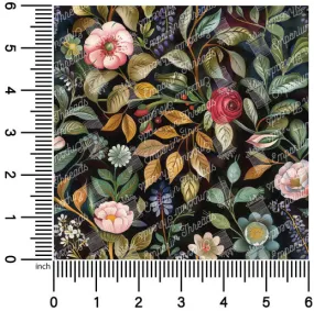 Forest Florals | 18" Vinyl Roll