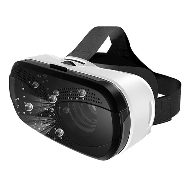 Gafas-3D Eyelasses Blue Lens VR Headset Goggles Gamepad Set Virtual Reality Glasses for Lenovo Sony LG Movie Game Virtual Viewer