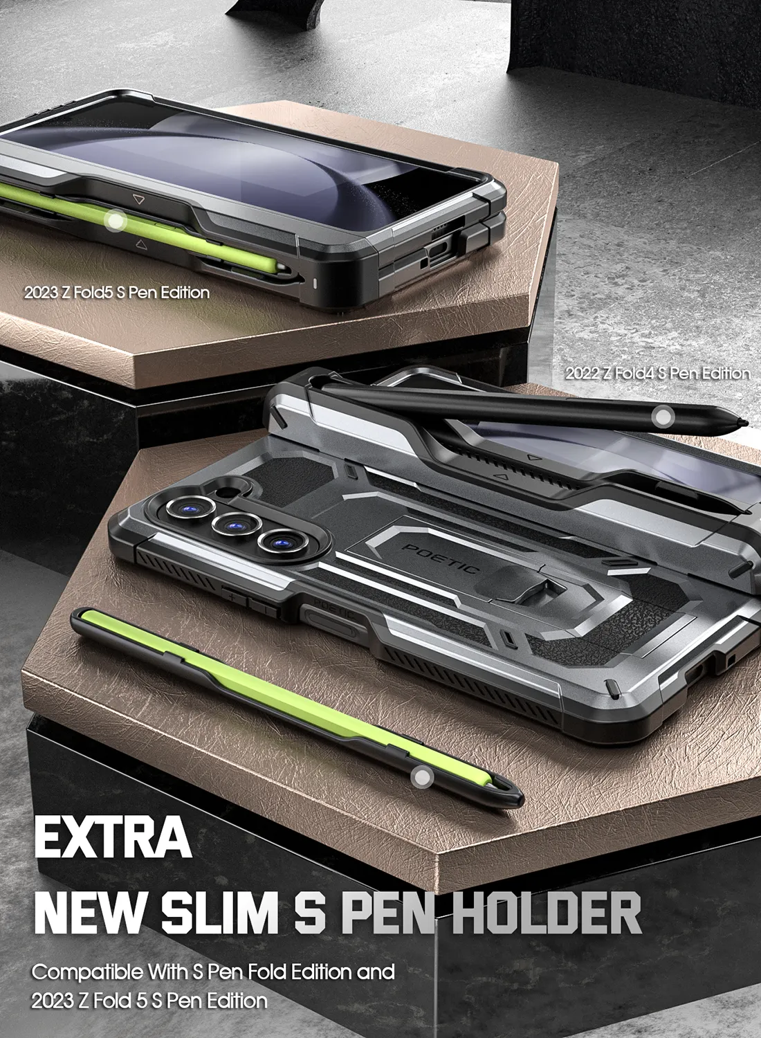 Galaxy Z Fold 5 Case With S Pen Holder
