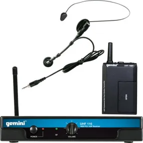 Gemini UHF-116HL Wireless Microphone System