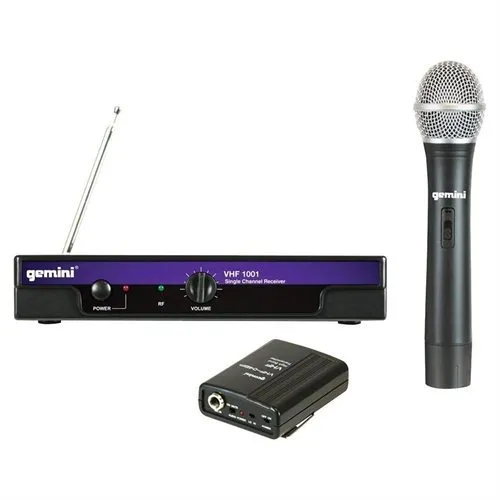 Gemini VHF-1001HL Wireless Microphone System