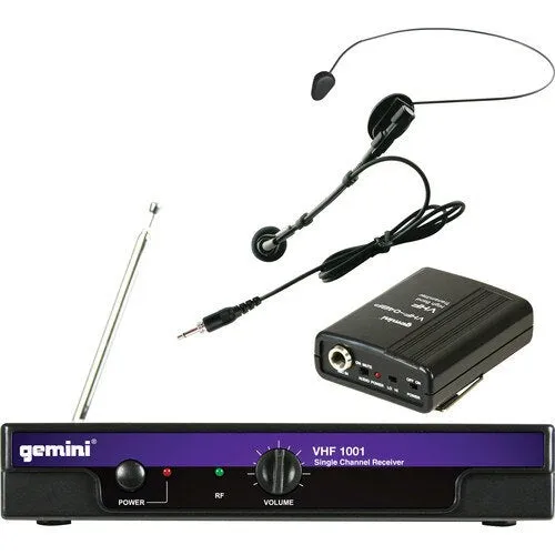 Gemini VHF-1001HL Wireless Microphone System
