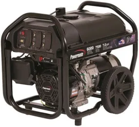 Generac Portable Generator' 6000 Watt' Recoil' 49-State
