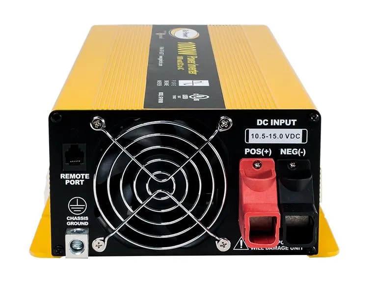 Go Power GP-SW1000-12 1000 Watt 12 Volt Pure Sine Wave Inverter