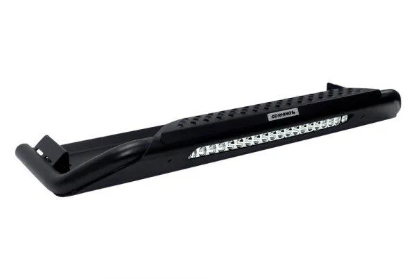 Go Rhino RC3 LR Skid Plate Ram 1500 (2019-2021) [w/ LED Light and Center Step]