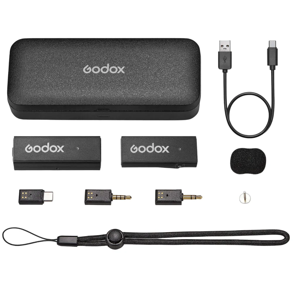 Godox MoveLink Mini UC Wireless Microphone System - (1 TX   1 RX)
