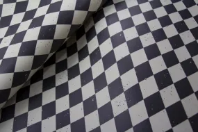Harlequin Distressed Checkers | 18" Vinyl Roll