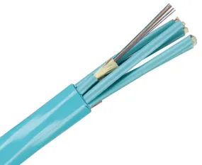 High-Density Plenum Fiber Optic Cable, Multimode 10 Gig OM3, Indoor