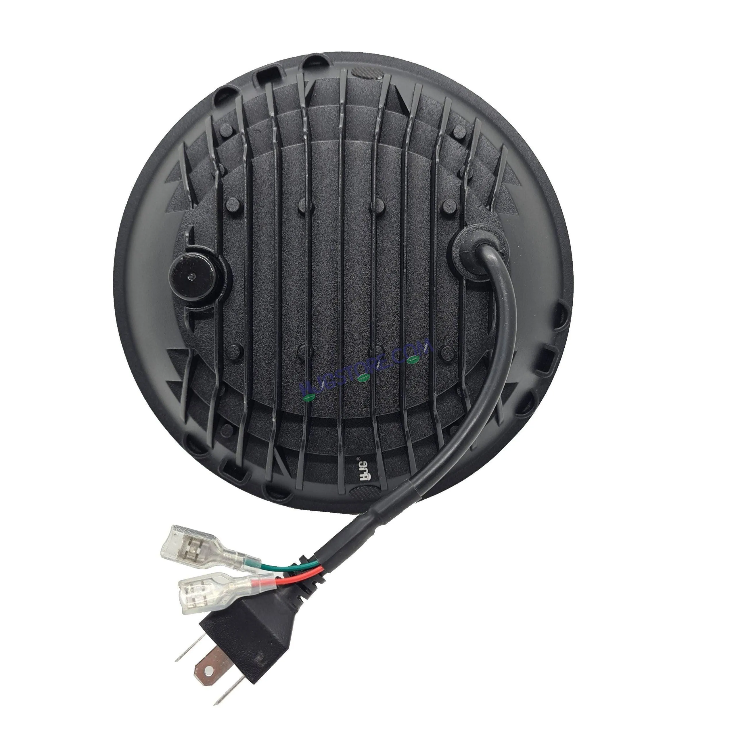 HJG 7 Inch Diamond Cut Round Led Headlight Fits in Royal Enfield all model and Mahindra Thar