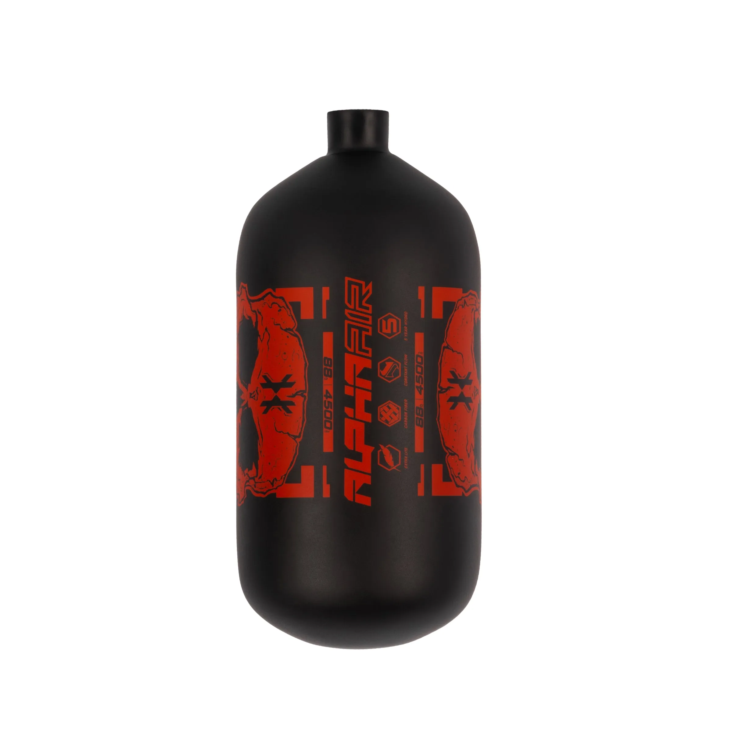 HK Army 88/4500 Alpha Air -  Bottle Only - Doom Scorch (Black/Red)