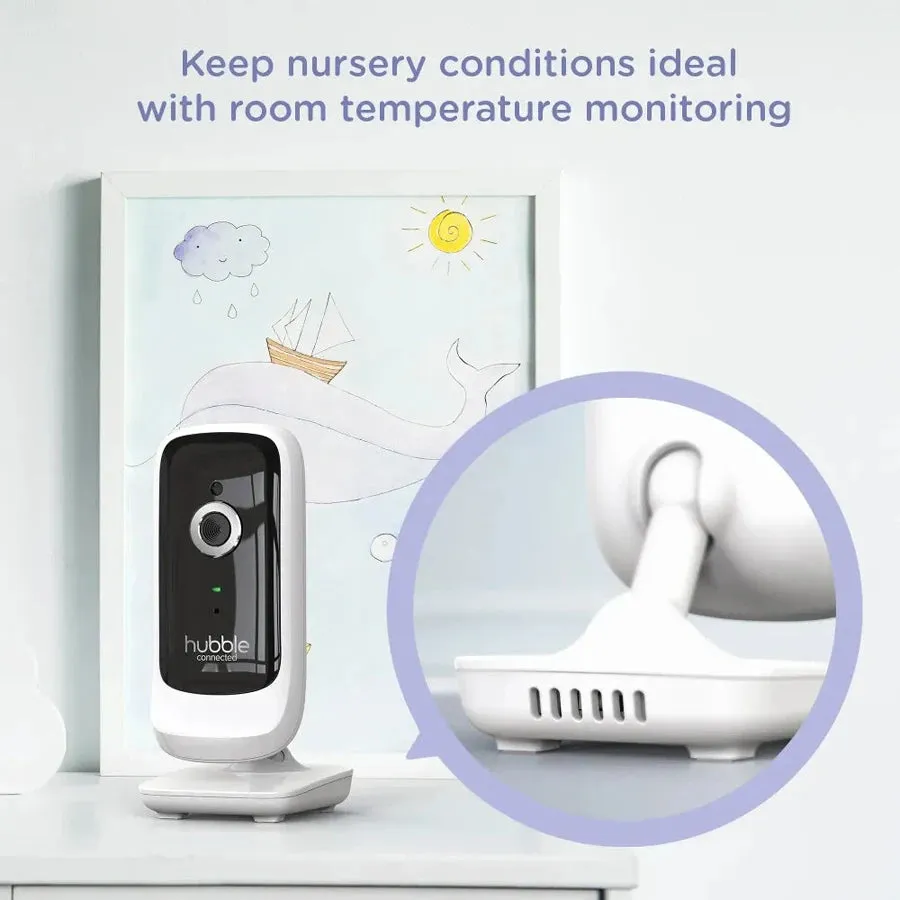 Hubble Connected Nursery View Premium (White)