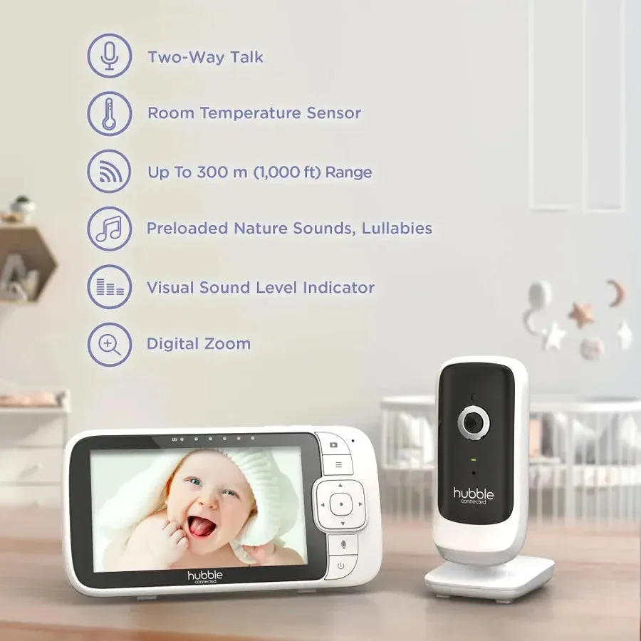Hubble Connected Nursery View Premium (White)