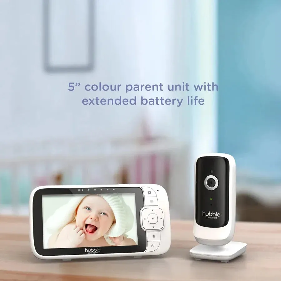 Hubble Connected Nursery View Premium (White)