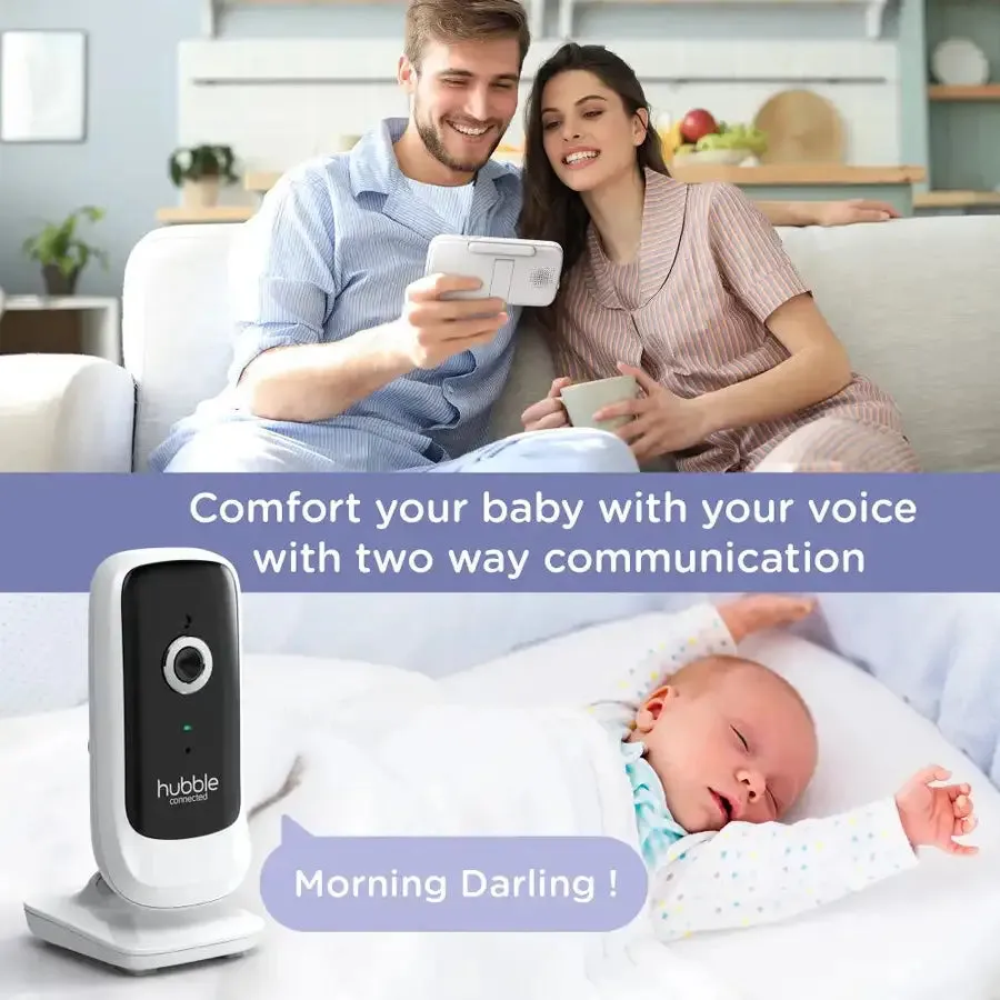 Hubble Connected Nursery View Premium (White)
