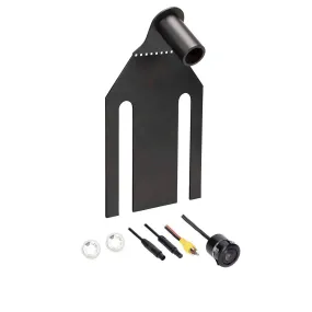 iBeam JPKT Spare Tire Bracket Flush Mount Back-Up Camera for 2007-Up Jeep Wrangler