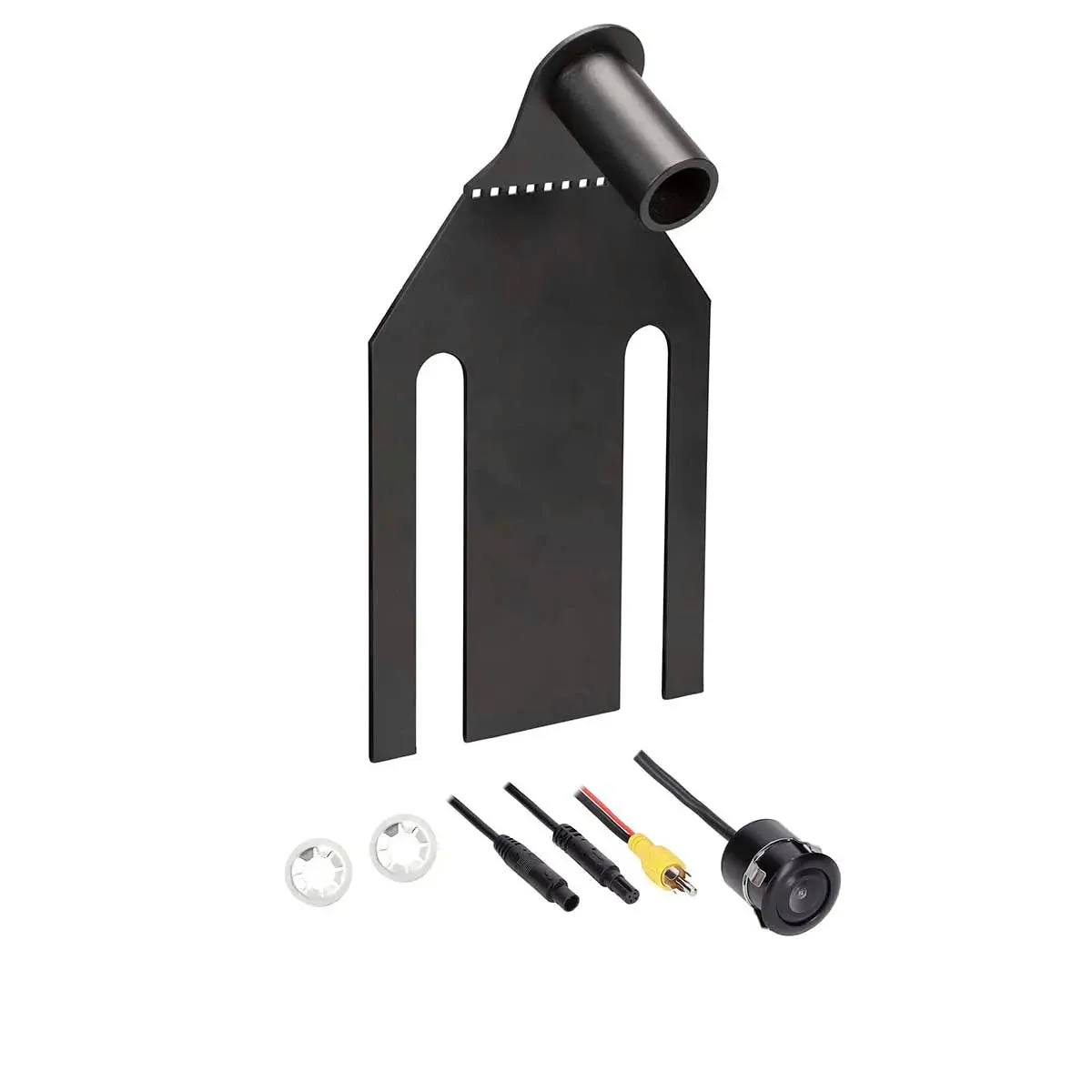 iBeam JPKT Spare Tire Bracket Flush Mount Back-Up Camera for 2007-Up Jeep Wrangler