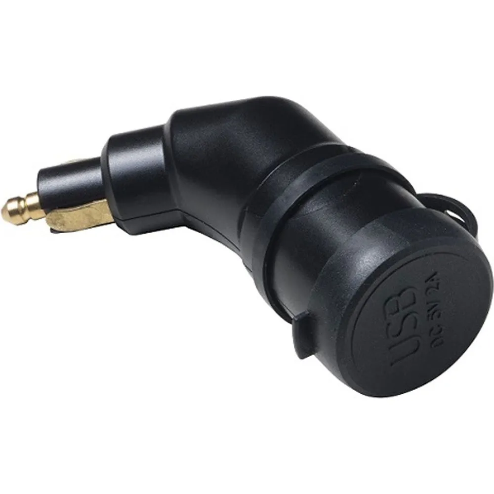 Interphone 12V 2 USB Moto Adapter DIN Connector