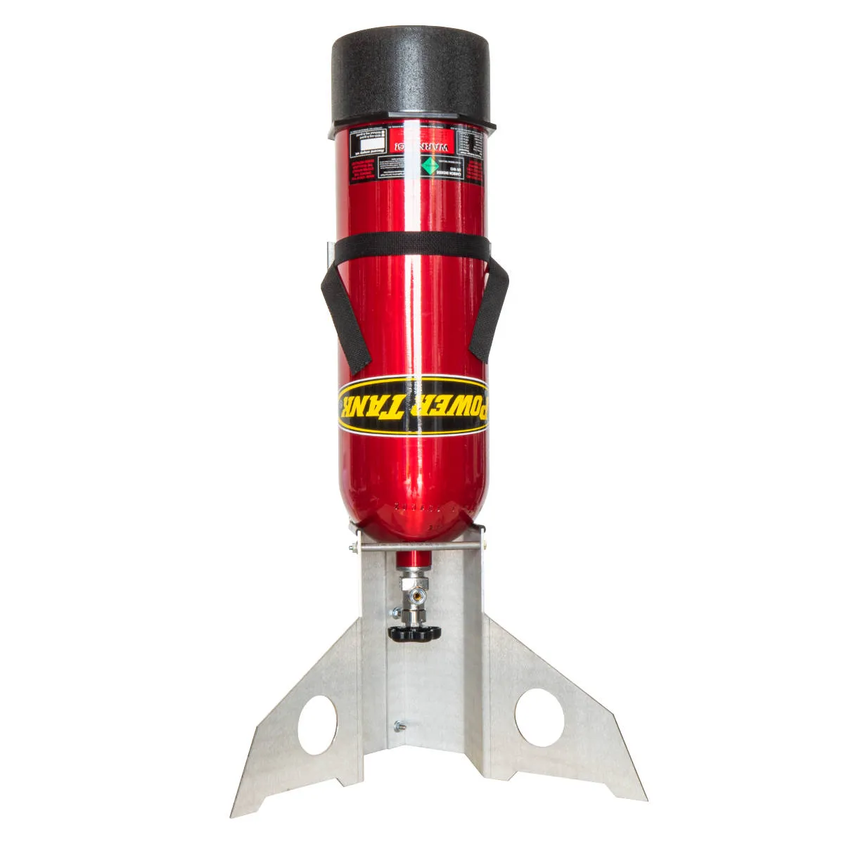 Inverted Transfill Tank Stand for CO2 transfer