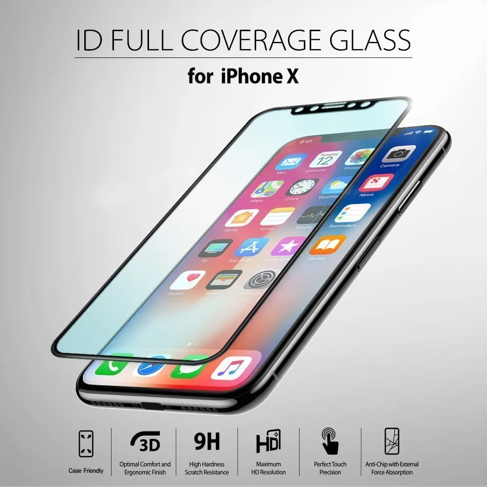 iPhone X Screen Protector | Full Cover Glass