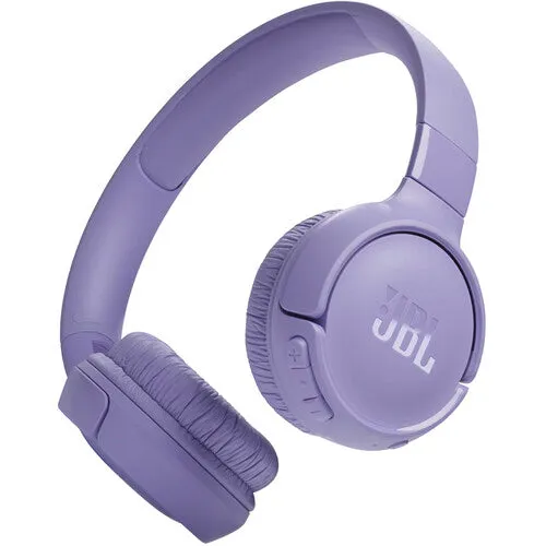 JBL TUNE 520BT Wireless On-Ear Headphones (Purple)