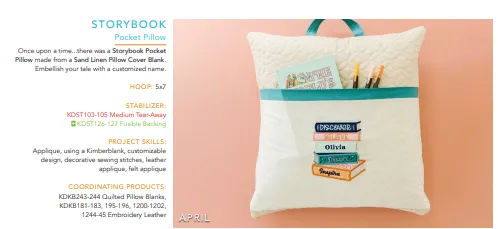 Kimberbell Digital Dealer 2022 Exclusives Month by Month KIT Only
