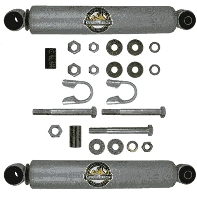 KOR-2022 Dual Steering Stabilizer Kit: WJ Grand Cherokee ONLY (1.25" Track Bar - JKS)