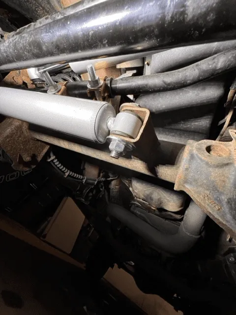 KOR-2072 WJ Grand Cherokee Secondary Steering Stabilizer: 1.5" Aftermarket Track Bar