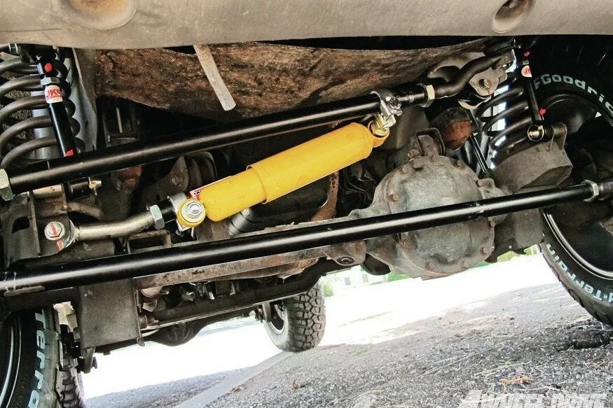 KOR-2072 WJ Grand Cherokee Secondary Steering Stabilizer: 1.5" Aftermarket Track Bar