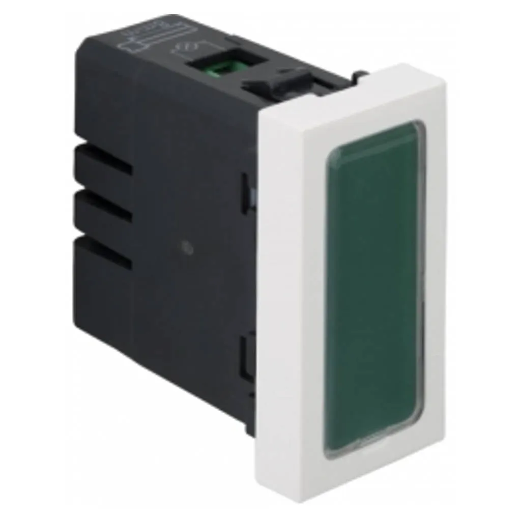 Legrand Arteor Indicator Unit With Transparent LED With Colored Lables 1M White 5724 52