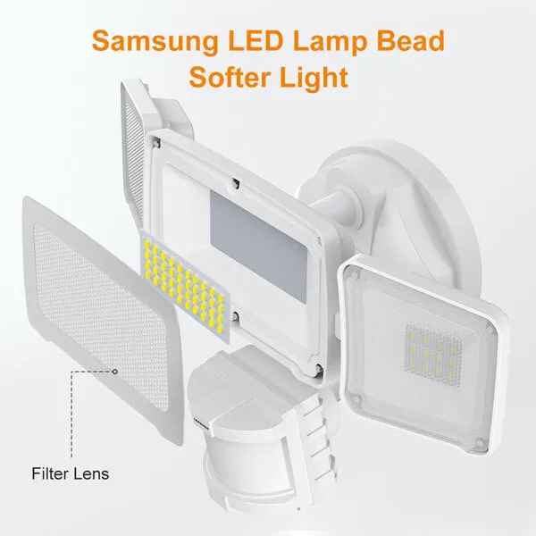 Lepower-tec 1600LM Solar Motion Sensor Security Lights