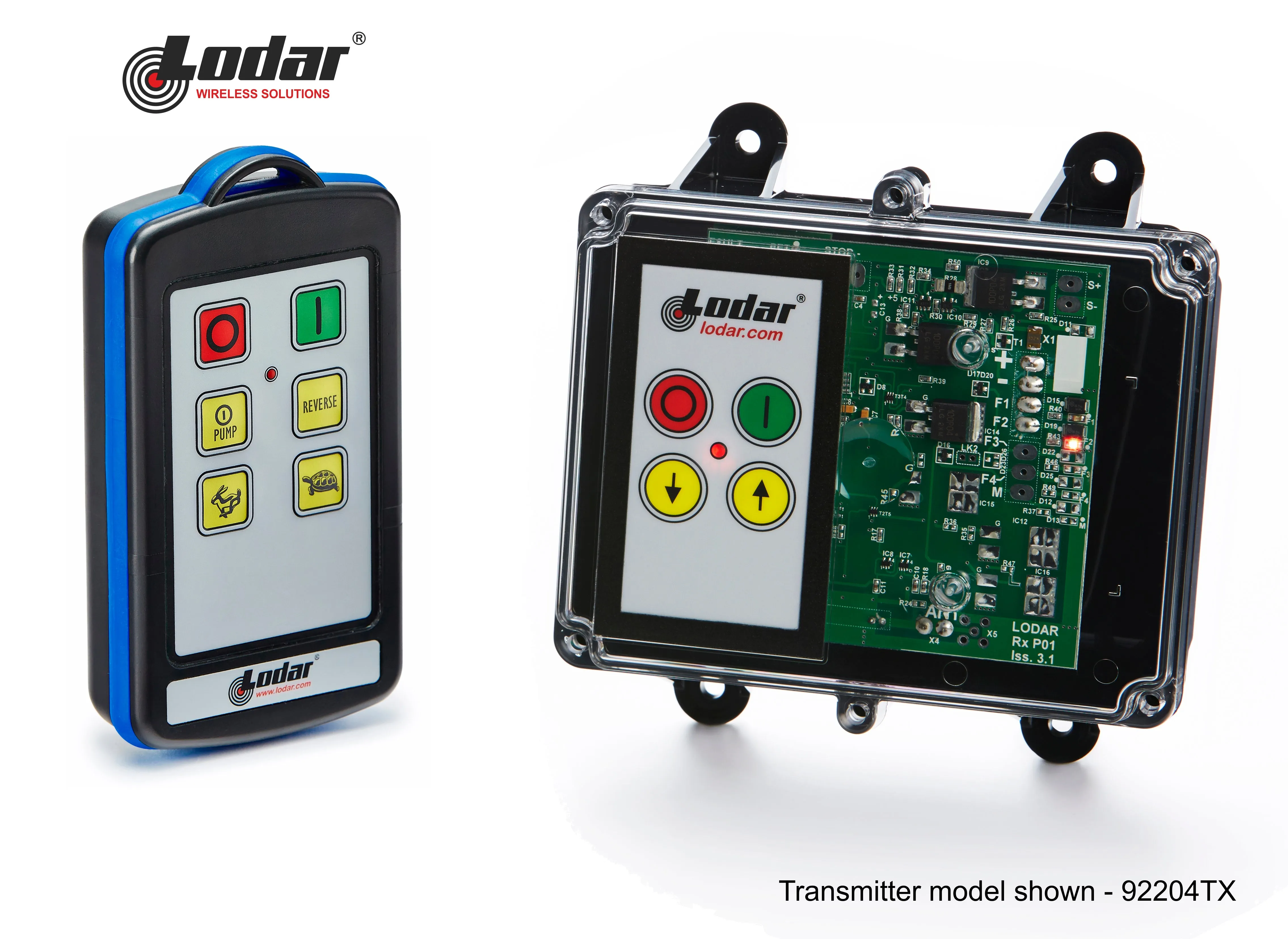 LODAR Radio Remote Control System c/w External Keypad