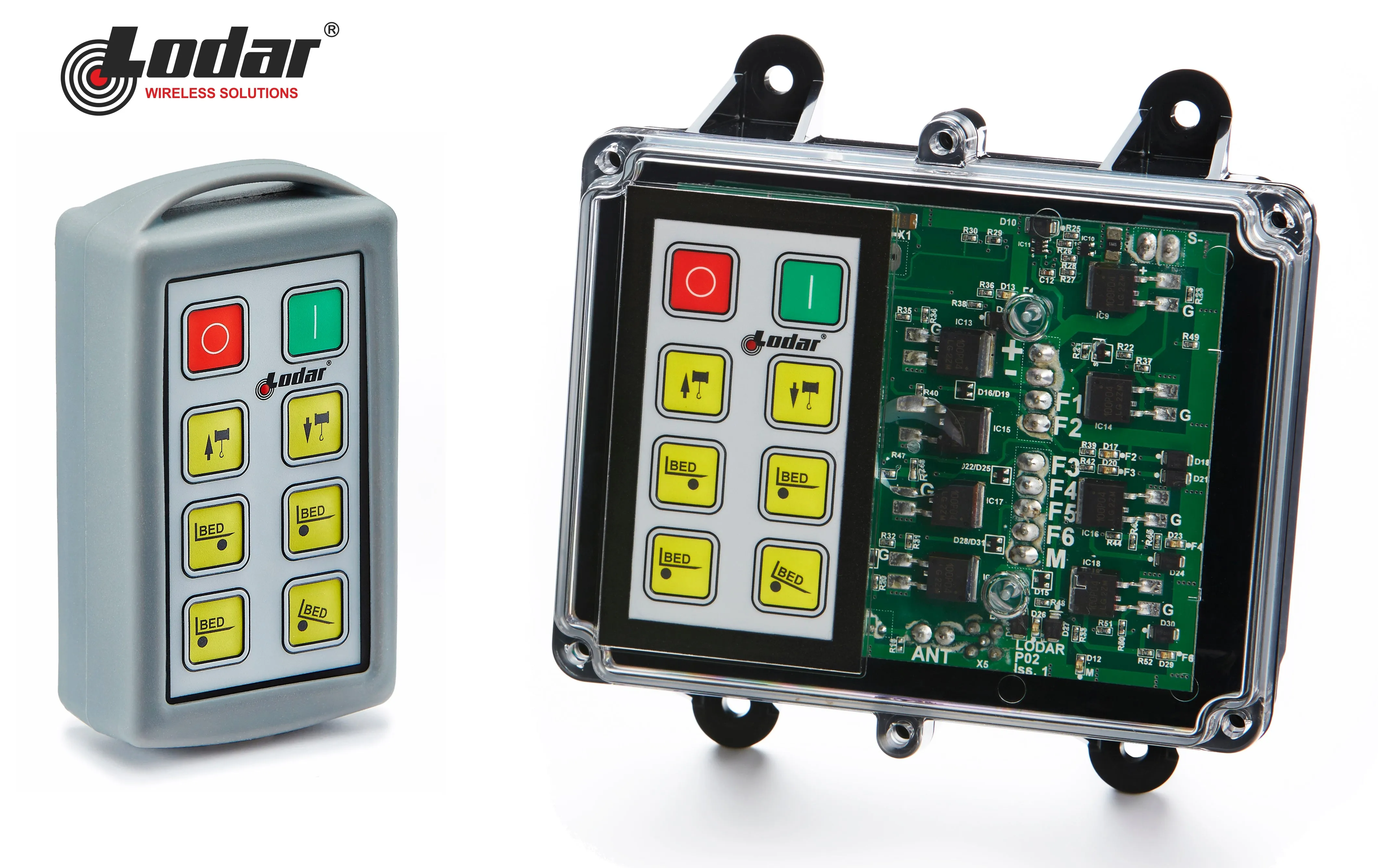 LODAR Radio Remote Control System c/w External Keypad