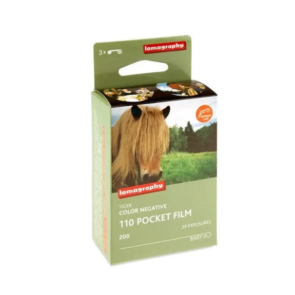 Lomography Tiger Colour 110 Film - 3 Pack