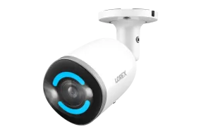 Lorex H15 4K Smart Security Lighting Deterrence Bullet AI PoE IP Wired Cameras