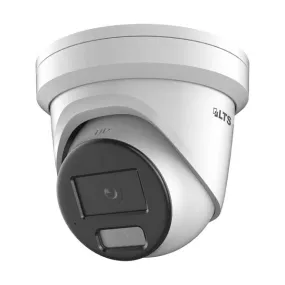 LT Security 8MP 2.8mm Turret IP Camera with Smart Hybrid Illumination